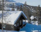 Psken 2013: hgstand.stuga vid alpinanlegg och skidkning, Gl, Vinstra, Norge