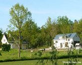 Flat on horse farm on northern Gotland with  view over Fardume Lake