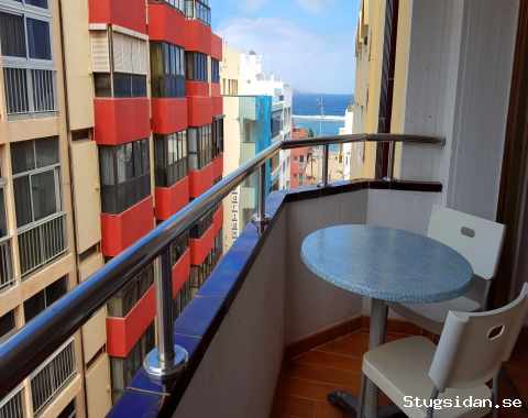 Vacker och elegant lägenhet bara 50 meter från stranden Las Canteras.