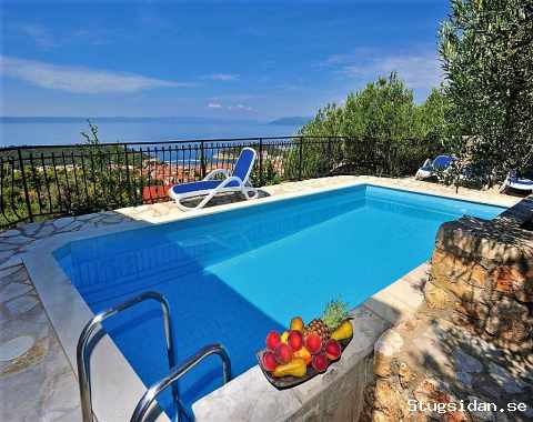 Villa Sara med pool, ** Super-Lastminute **