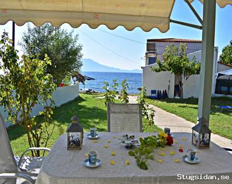 Hus på stranden Kreta-hyra direkt