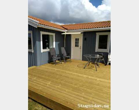 Mysig stuga 200 meter från stranden