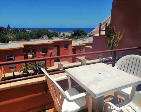 Strandnära lägenhet med havsutsikt I San Agustin.