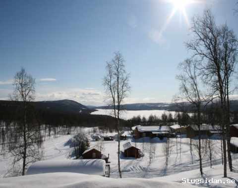 Stuga/lägenhet i Klimpfjäll med fin utsikt