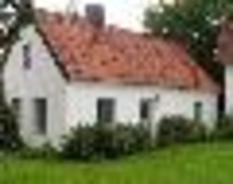 stuga på lantgård