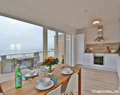 Tyska Östersjön Kappeln (nära Flensburg) strand & hav