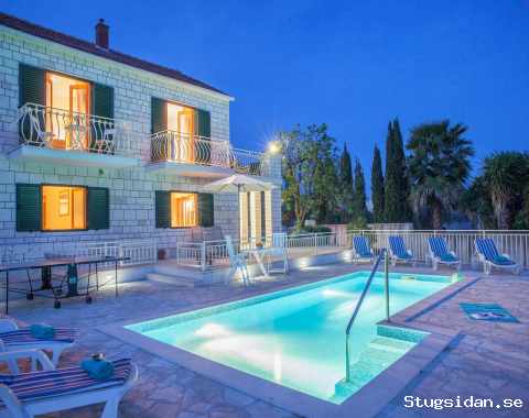 Villa Vjeka - Familj villa med privat pool och havsutsikt, lämpliga för sällskap