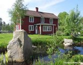 Stort hus, vackert läge på Igelön i sjön Åsnen