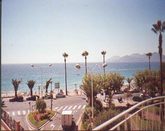 Centralt i Cannes ved strand
