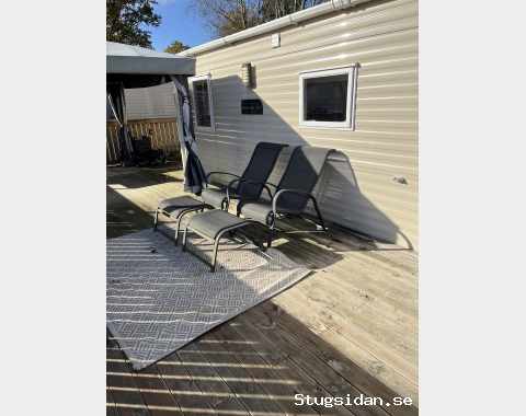 Villavagn på en underbar camping!
